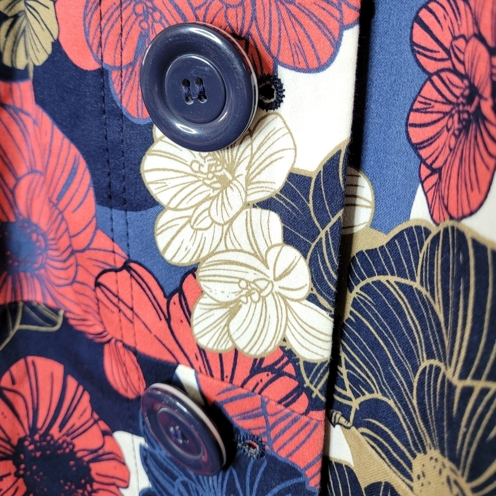 Eden Court Cottagecore Fall Floral Jacket - Picture 4 of 9